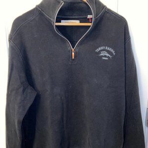 Tommy Bahama quarter zip Large